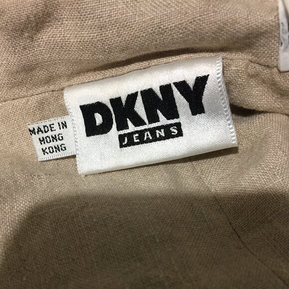 VINTAGE DKNY LONG LINEN JACKETS SIZE 6 - Picture 14 of 14